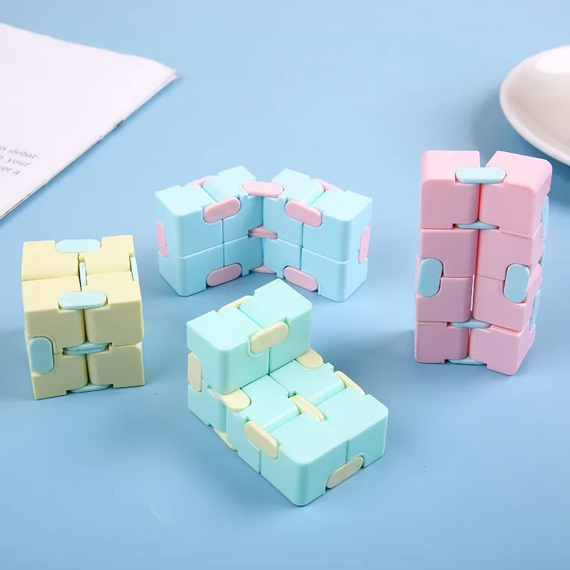 Infinite Large Magic Cube Creative Finger Magic Cube Decompression Magic Cube Puzzle Magic Cube Anti-stress Anxiety Desktop Toys