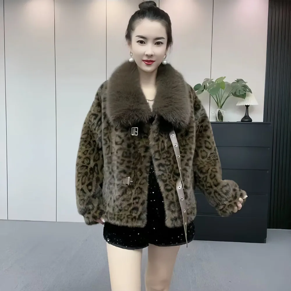 Faux Fur Coats for Women,Single Breasted Jackets,Female Overcoat,Thicken Warm Clothes,England Style,Fur Collar,New ,Winter