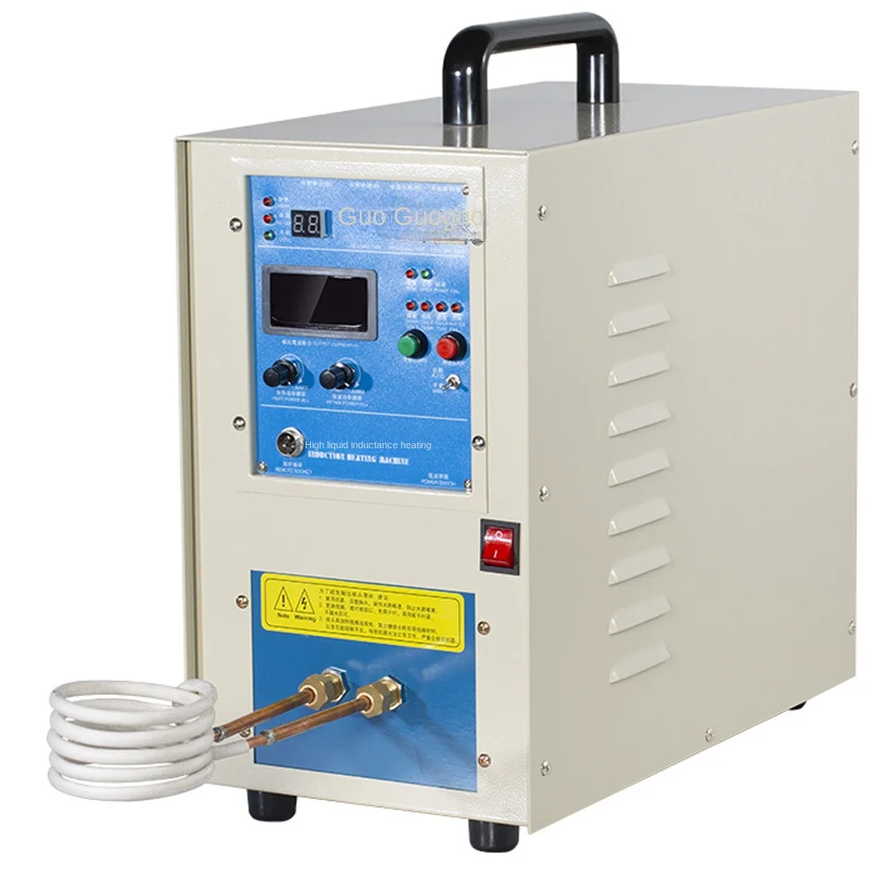 15KW Induction Heater Induction Heating Machine Metal Smelting Furnace High Frequency Welding Metal Quenching Equipment