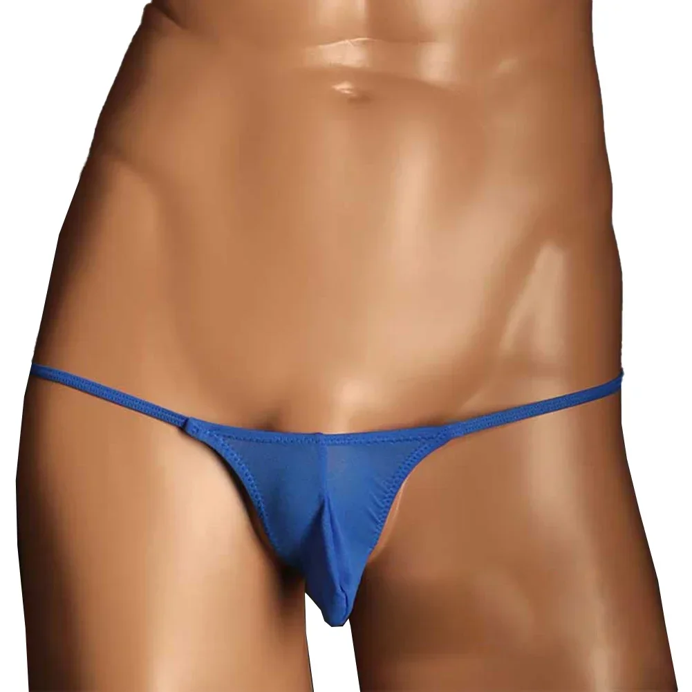 Slip comodi da uomo a vita bassa con custodia in nylon, slip sexy, lingerie sexy, tinta unita per tutte le stagioni