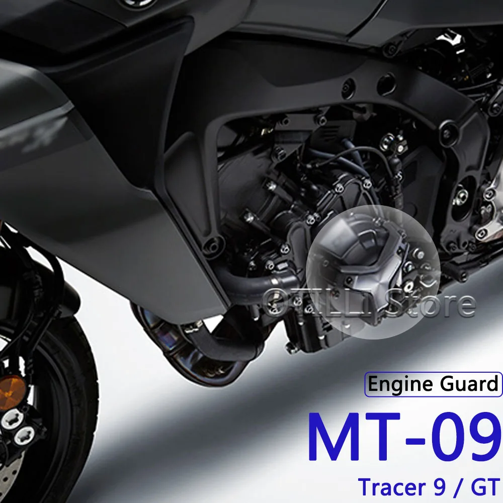 

MT-09 Motorcycle Parts Side Engine Guard Protection Cover Protective Sliders Crash Pad Protector For YAMAHA MT09 SP Tracer 9 GT