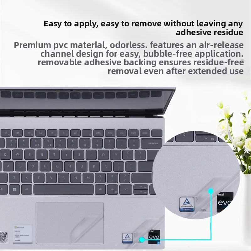 2026 For ROG Zephyrus Duo GX651AR notebook computer fuselage film shell skin film solid color scratch-resistant protective film.
