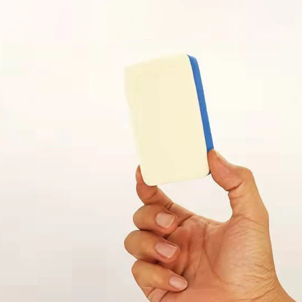 

2Pcs Car Cleaning Sponges Oil Film Remover Windshield Scrubber Safe No Damage Long Lifespan Car Windscreen Cleaner Inside