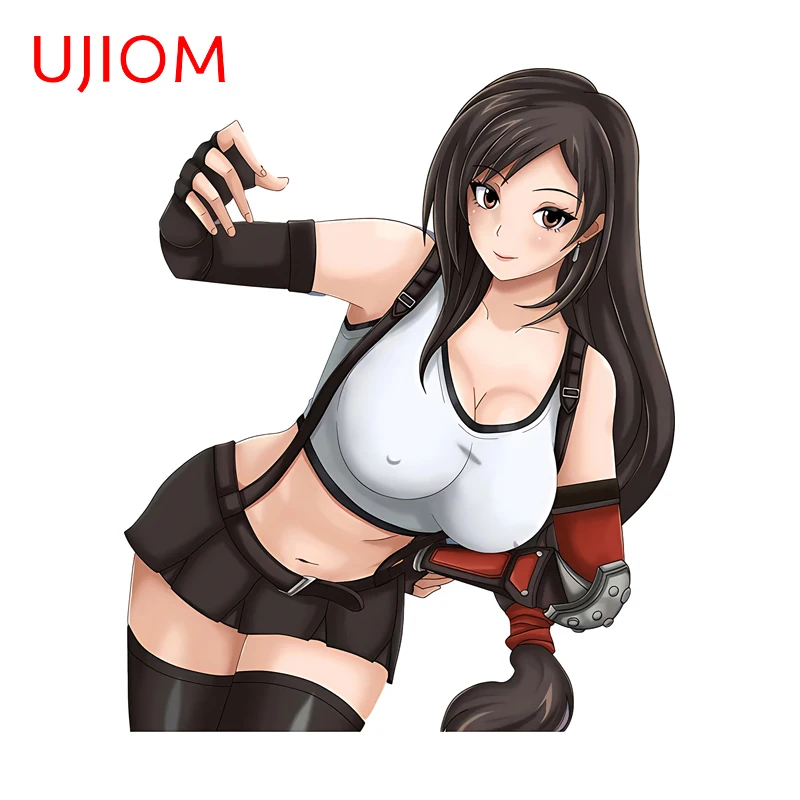 UJIOM artistic pretty Tifa Wall Sticker Lightweight Fashion Adorable Decal practical Popular Popular Computer case wallpapers