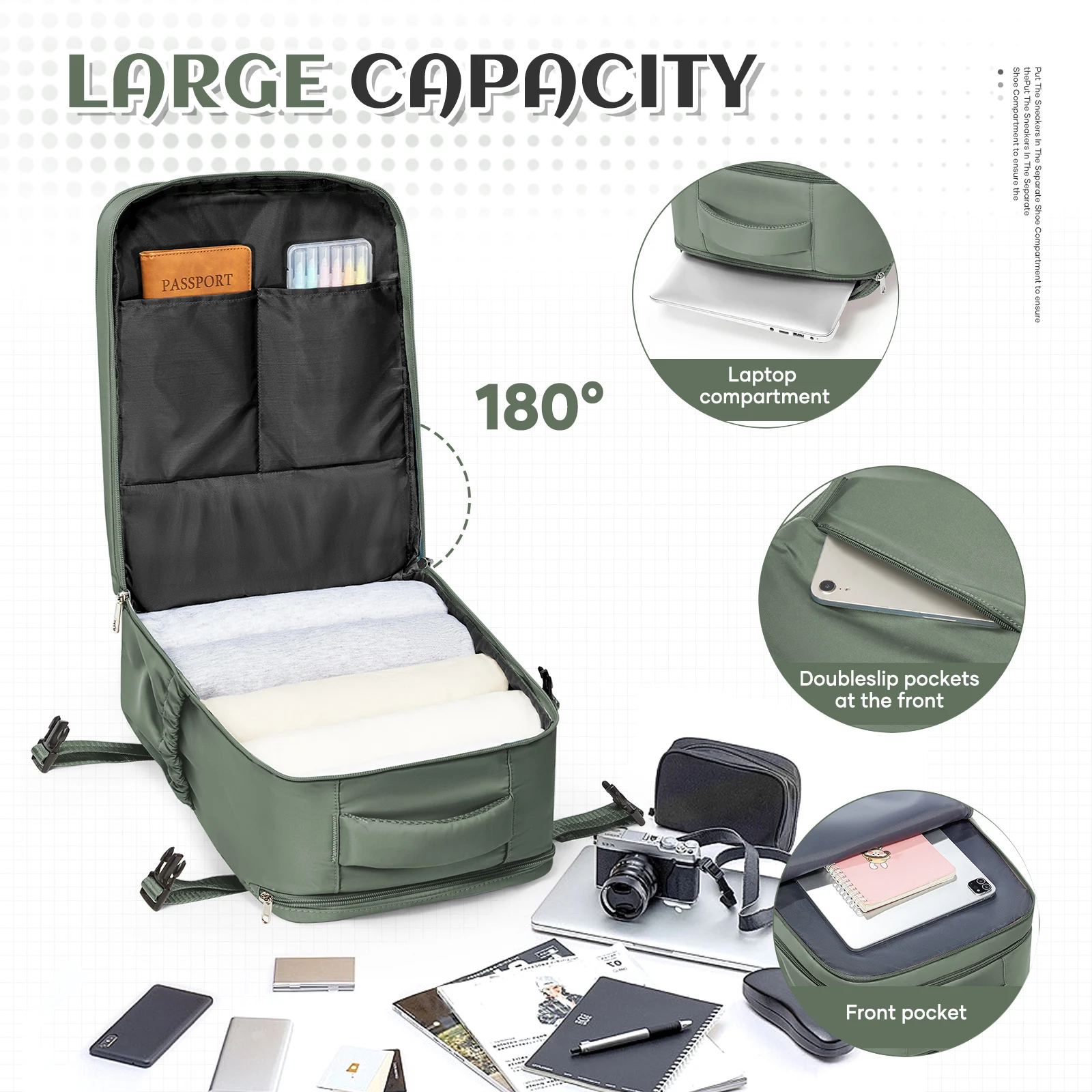 Ryanair Travel Backpack 40x30x20 Airline Approved WizzAir Easyjet Cabin Package Short Distance Business Travel Computer Backpack