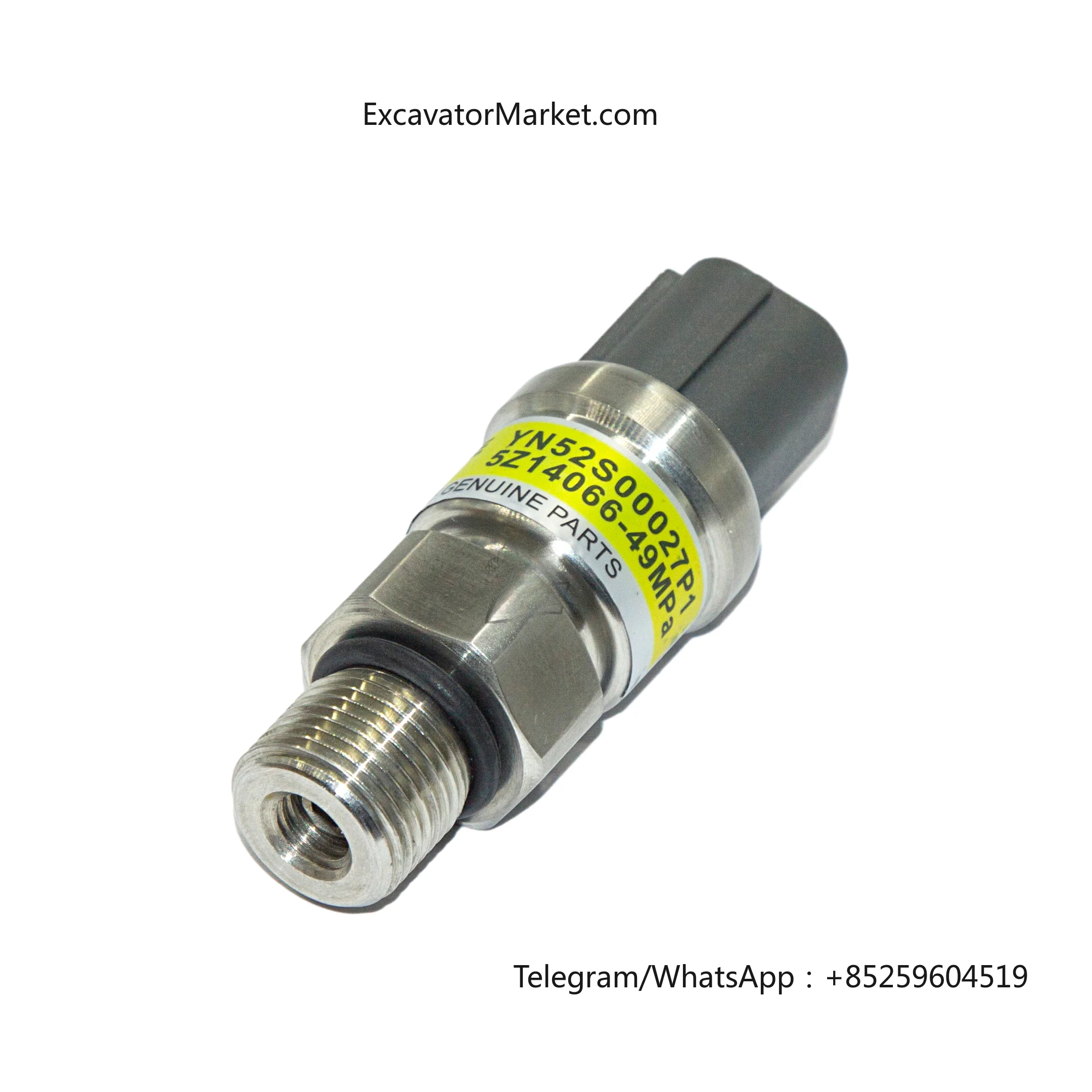 JUEGE YN52S00027P1 Excavator Pressure Sensor for KOBELCO SK200-6 Km15-s46 Excavator Parts Factory Export High Quality