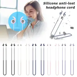 For Samsung Galaxy Buds 3 Pro Bluetooth Headset With Silicone Anti-drop Cord Hanging Neck Silicone Anti-lost Headphone Cord