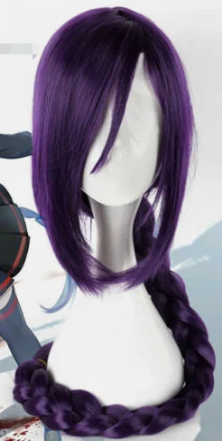 Новые популярные Re:Creators Magane Chikujoin косплей фиолетовые прямые волосы длиной 100 см