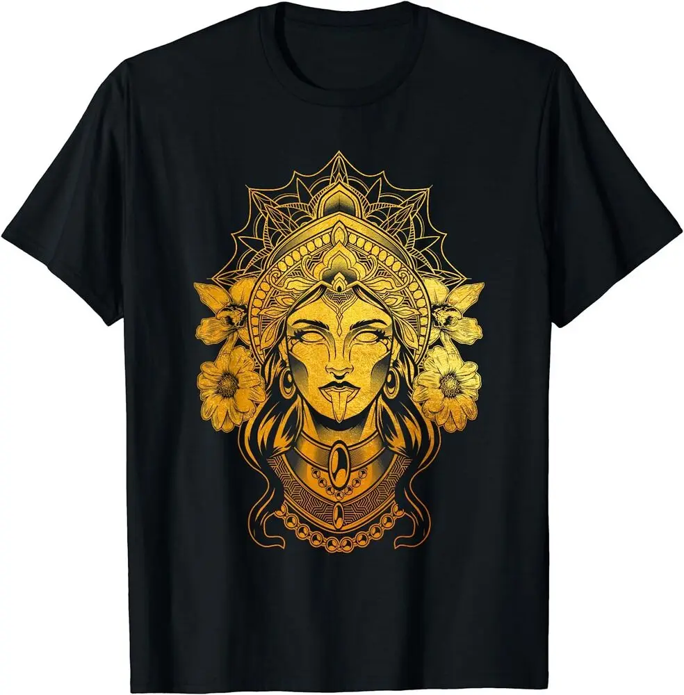 

Kali Goddess Of Death Ancient Indian Hindu Tee T-Shirt Anime Graphic T-shirts For Men Clothing Women Short Sleeve Tees Y2K Tops