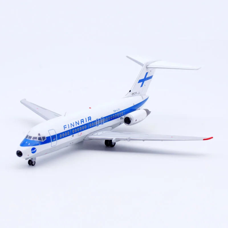 LH2375 Alliage Collection Avion Cadeau JC Ailes 1:200 Finnair Mcmatnell Douglas DC-9-15 Moulé Sous Pression Modèle D'avion OH-LYI Avec Support