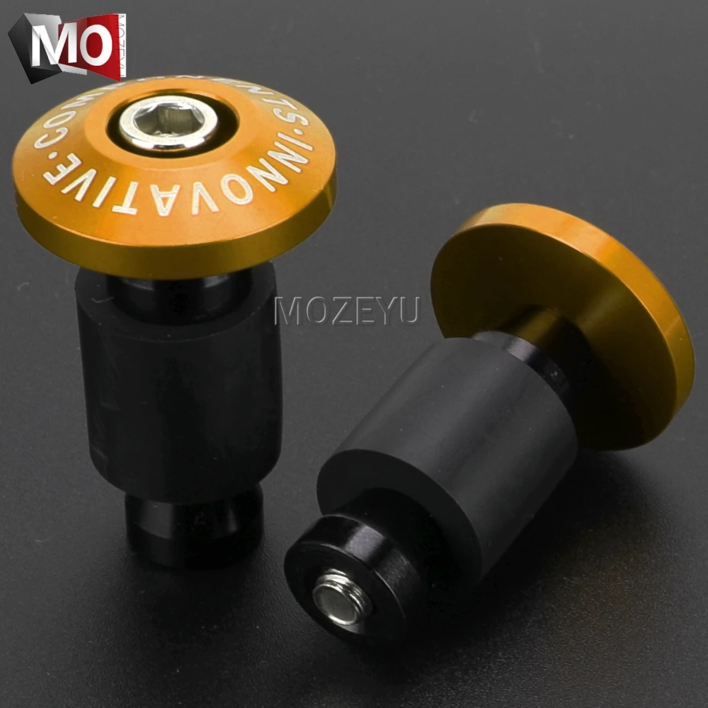 For Kawasaki ZX6R ZX-6R ZX 6R ZX7R ZX9R ZX10R ZX-10R ZX12R ZX14R ZX4R ZX4RR ZX-4R Motorcycle Handlebar Grips Handle Cap End Plug view 3