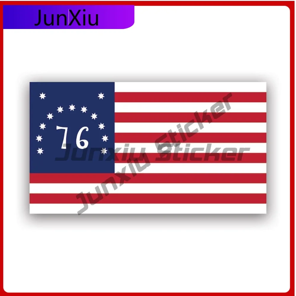

Bennington Flag Sticker Uv Protected Decalsamerican Revolution Battle Of Bennington Car Sticker Vinyl Decal Waterproof Durable