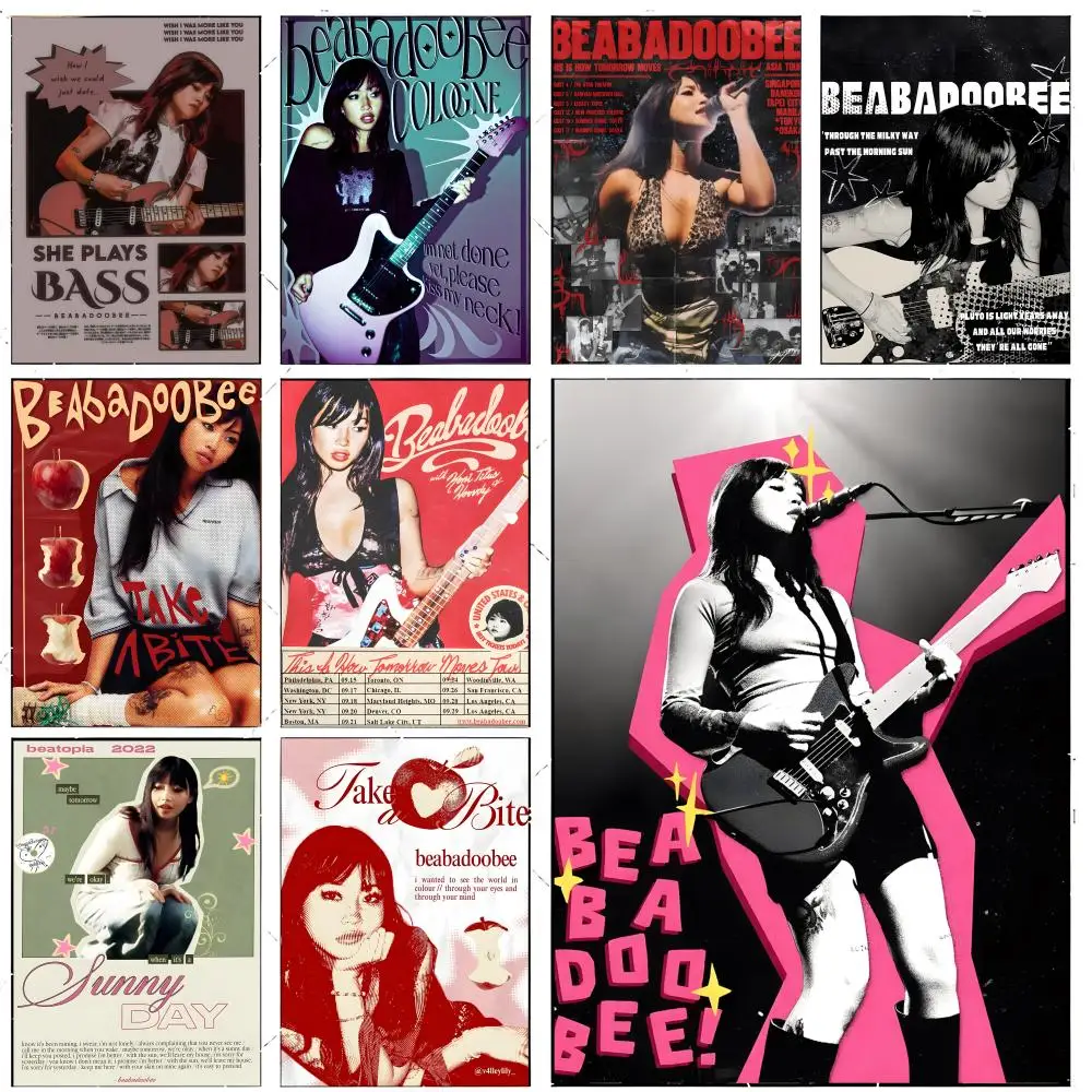 singer indie B-Beabadoobee Poster Premium Decor Art & Gift for Household Lounge Home Ornaments