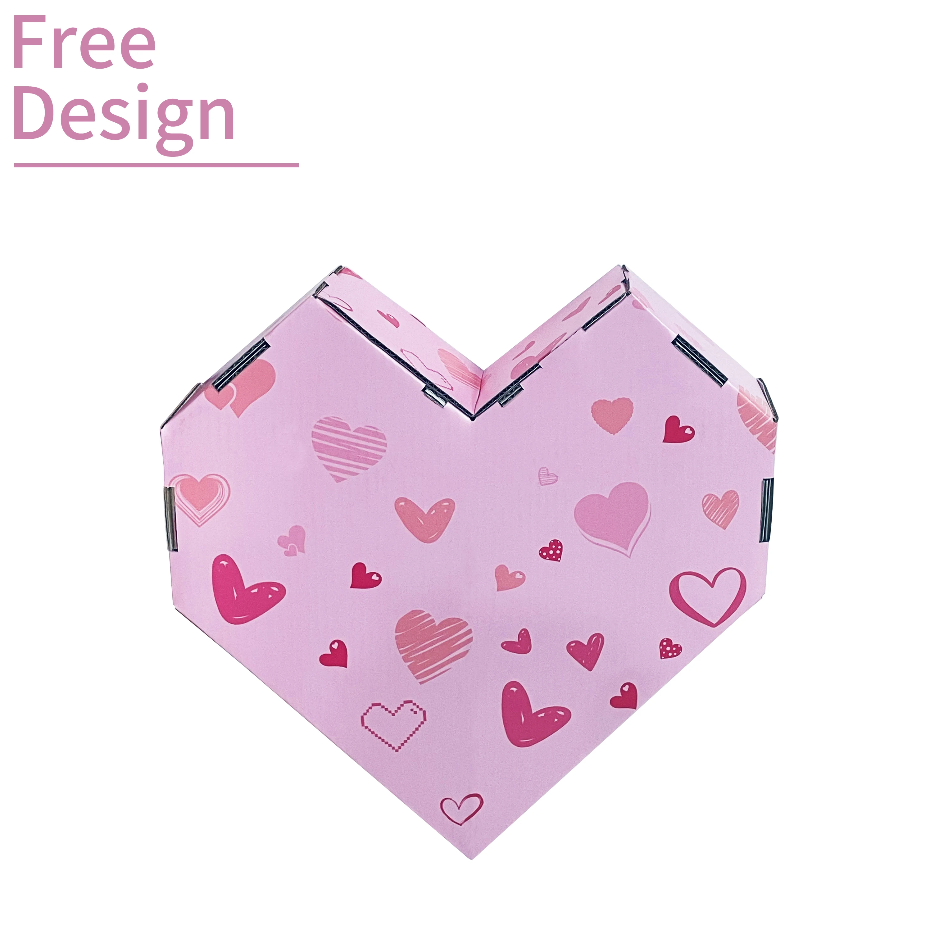 Customization.2023 New Design Made Valentine Day Favor Surprise Cardboard Wholesale Custom Beauty Advent Calendar Box