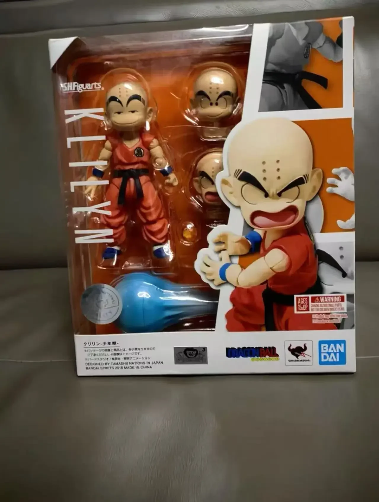 

Bandai SHF Dragon Ball Z Klin Kobayashi Kulin Baldest The Strongest Earthling Man Finished Product Qi Yuanshou in stock