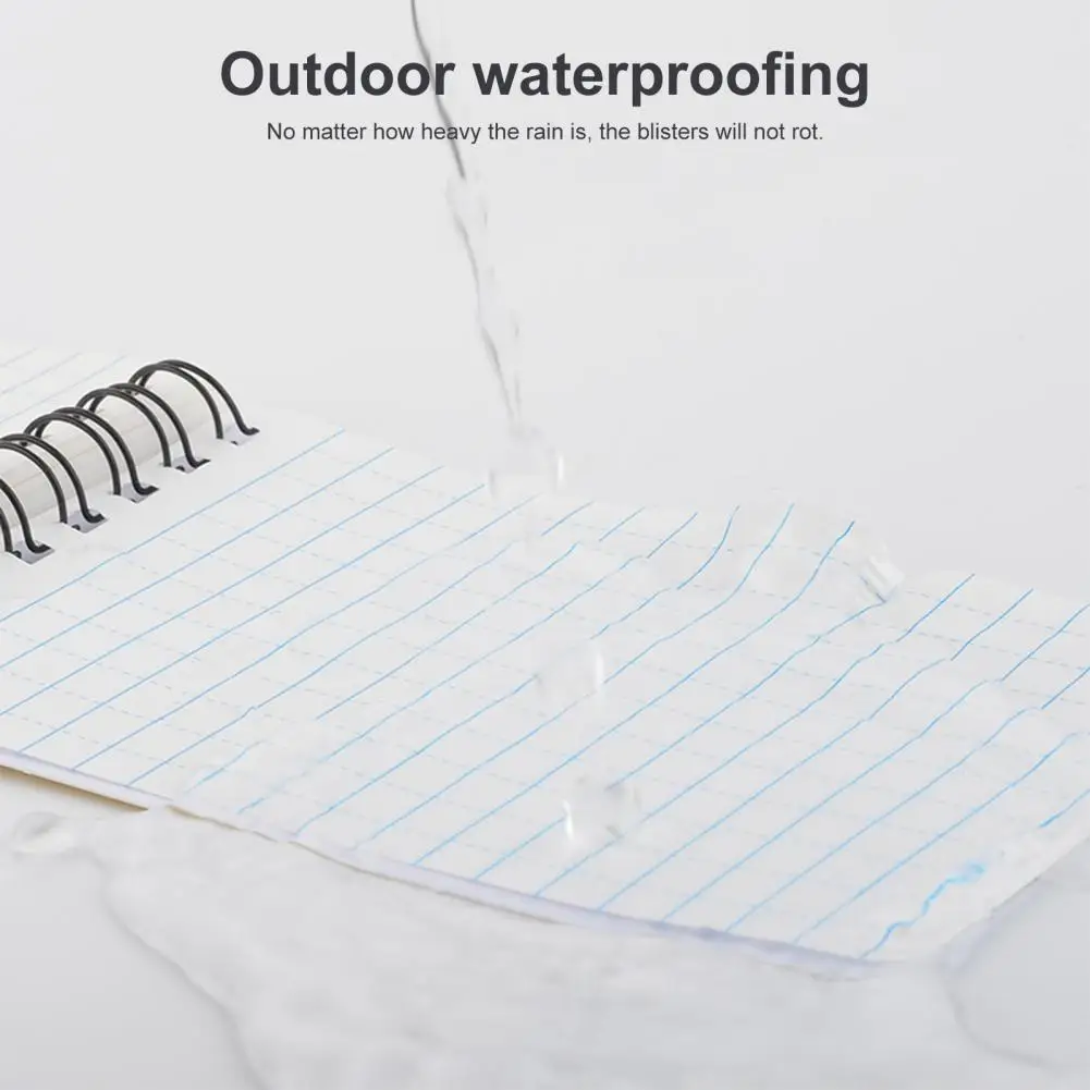 Компактный Легкий блокнот для расписания, прочный водонепроницаемый блокнот, компактный блокнот в виде рулона для письма в школе, дома и на улице