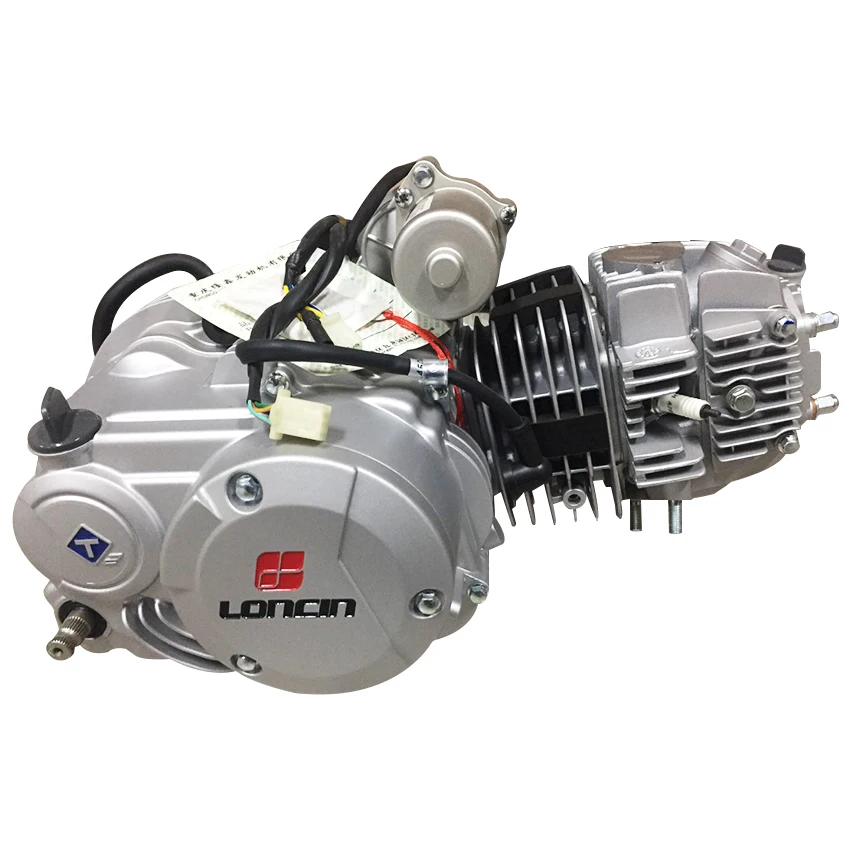 For  Bajaj Loncin 120cc Motorcycle Engine Assembly 4-Stroke Air-Cooled TQ120 Engine