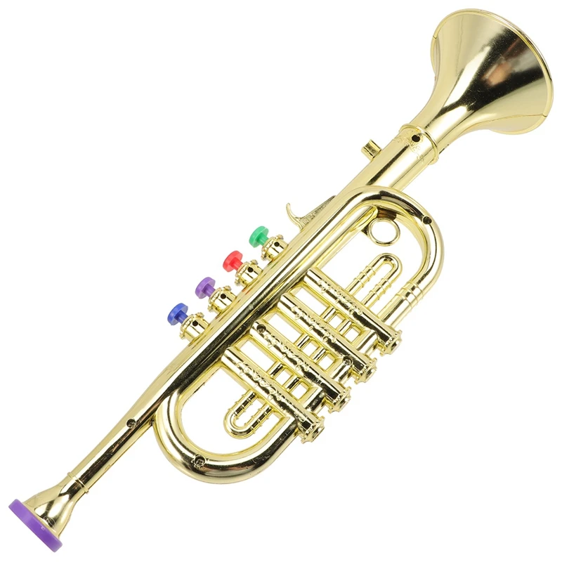 Children's Musical Instruments Children's Stage Performance Props Four-Tone Trumpet (Basic Trumpet Board)