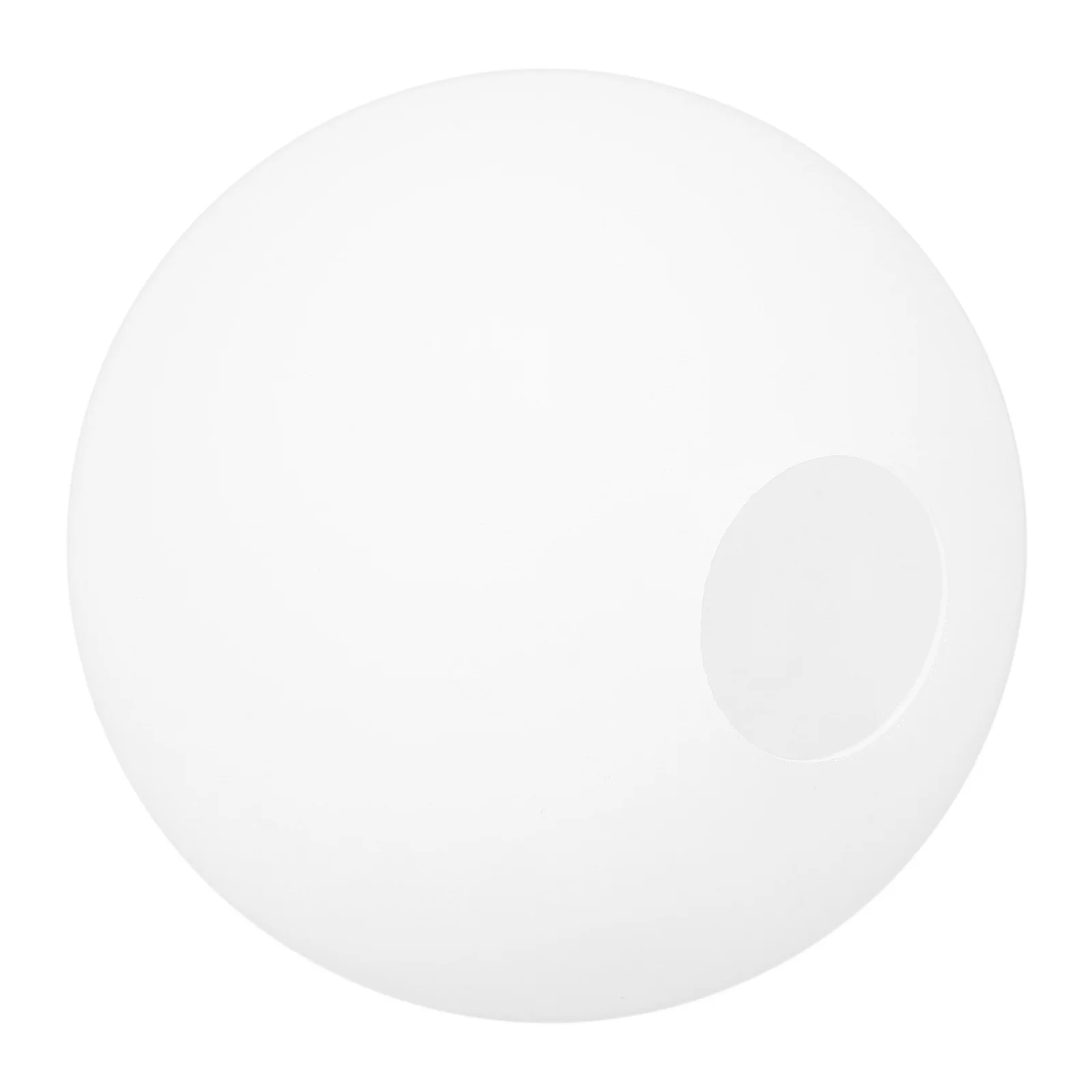 Piccolo paralume in vetro smerigliato con apertura da 5-6 cm, copertura sostitutiva, trasmissione della luce soffusa per lampade da terra moderne da parete a soffitto