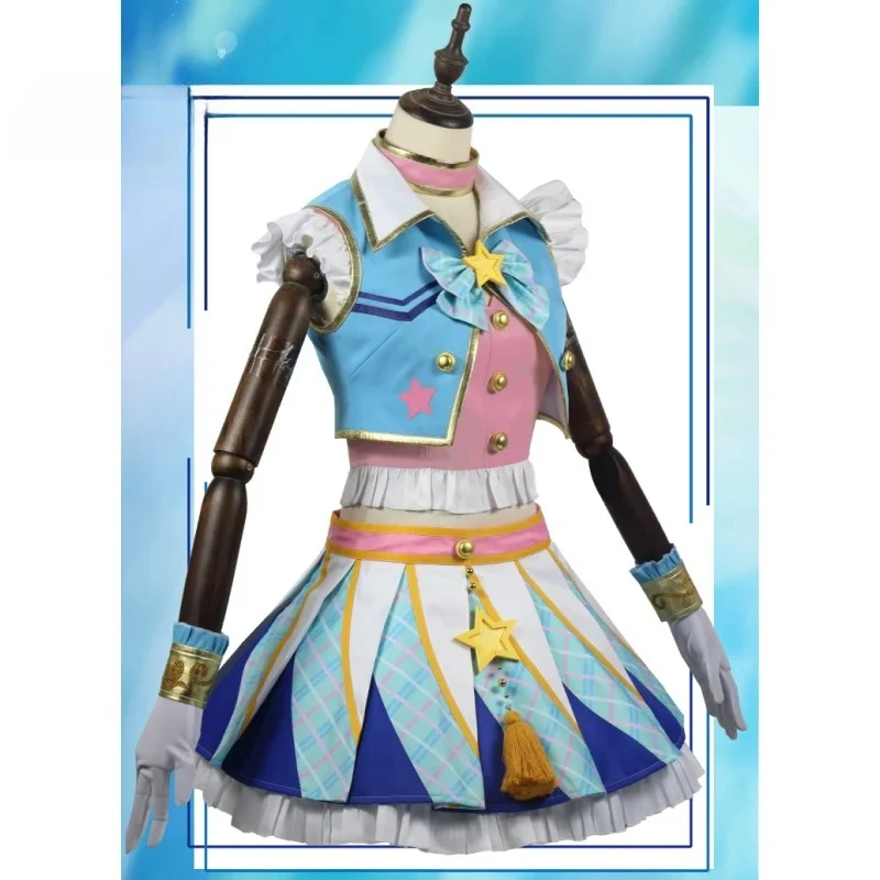 

Аниме Айкацу! Амахане Мадока Косплей Костюм Женское милое платье ожерелья реквизит носок перчатки Хэллоуин Рождество Лолита униформа костюм