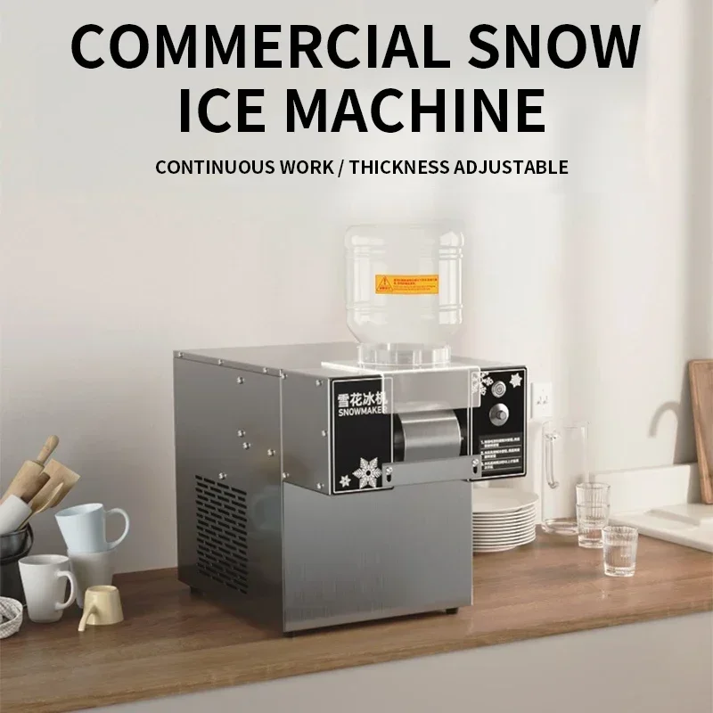 3L Mini Snow Ice Maker Shaver Machine Europe Slush Refrigerator Korea Snowflake Ice Shaving Cream freezin Machine 220/110V 360W