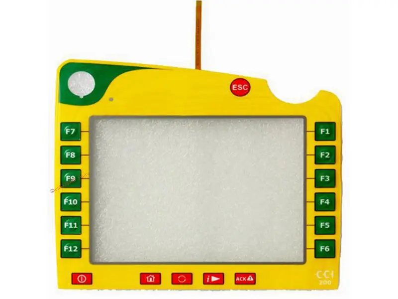 New CCI200 CCI-200 Touch Glass + Button Film