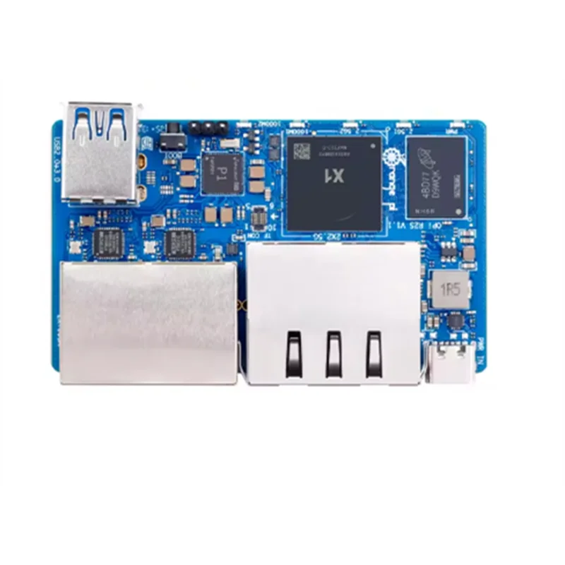 

New-RISC-V AI For Orange Pi R2S 8-Core 2TOPS CPU 2GB RAM 8-GB EMMC Development Board Dual LAN Port Mini PC For Openwrt Ubuntu