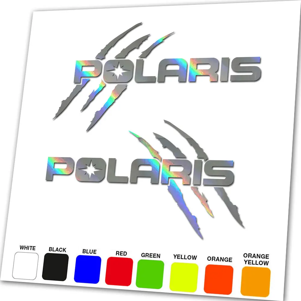 

Виниловые наклейки/наклейки с эффектом царапин для POLARIS