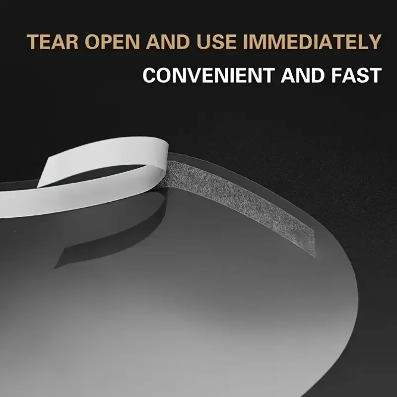 100 Pcs Clear Shower Eye Shield Protectors