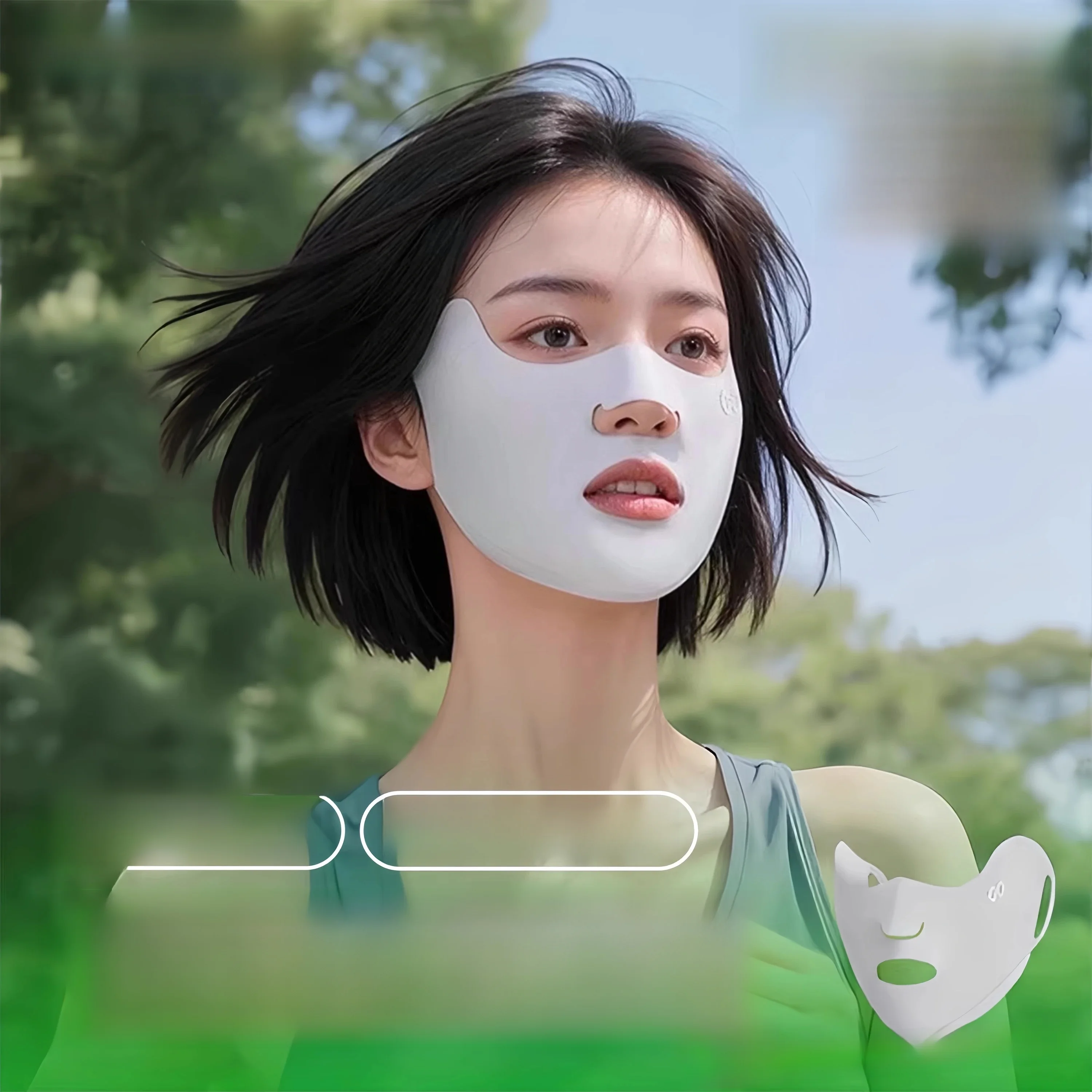 uv-protection-face-mask-running-sports-women's-full-face-outdoor-cycling-breathable-ice-silk-base-layer-mask-digital-brand