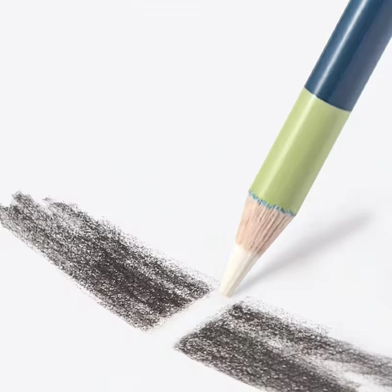 Eraser pencil—allows for precise erasing of sketch details and leaves no marks; suitable for sketching and drawing(1/6pcs)