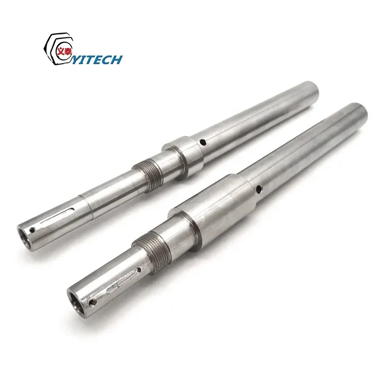 Large Size OEM Mechanical Work Long Precision Machining Deep Hole Steel Forged Hollow Metal Shaft