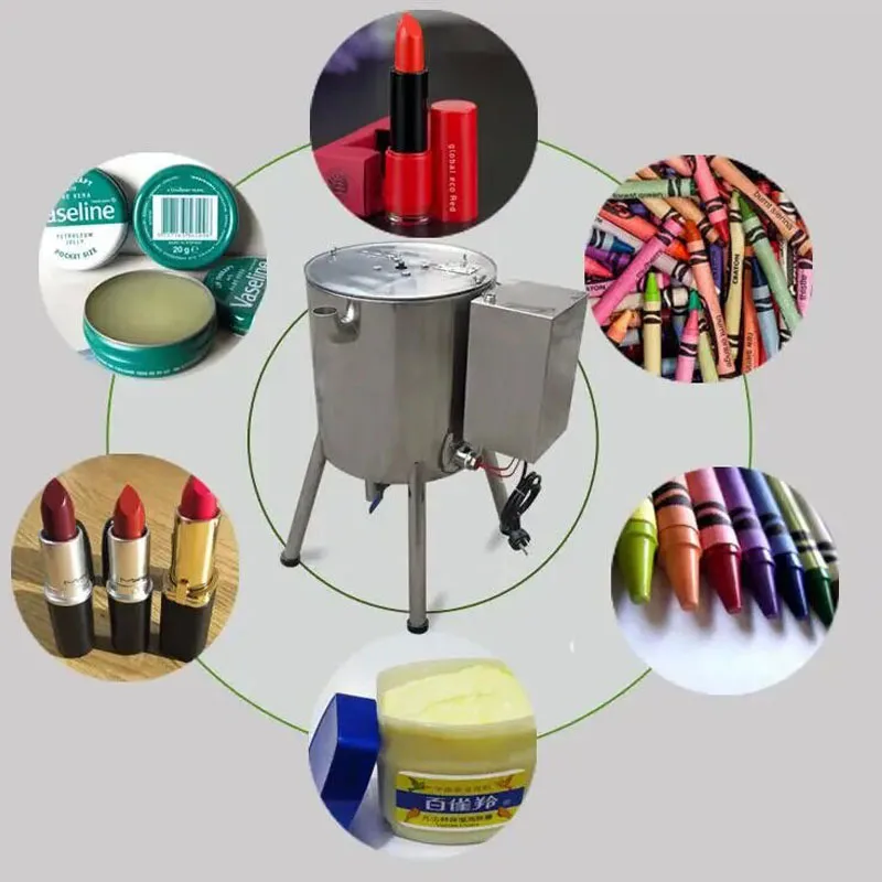 

Lipstic Heating and stirring filling machine 30L lipstick filling machine hand soap filling machine lipstick quantitative fill