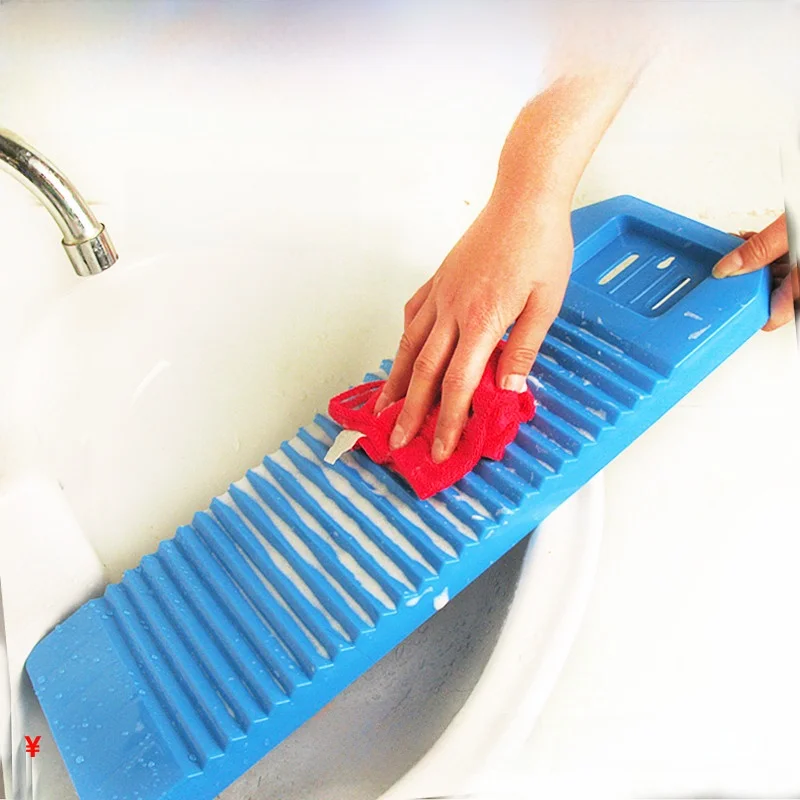 

Thickened Plastic Washing Board Durable Non-Slip Extended Home Use Laundry Board Kneeling Punishment for Dormitory Students