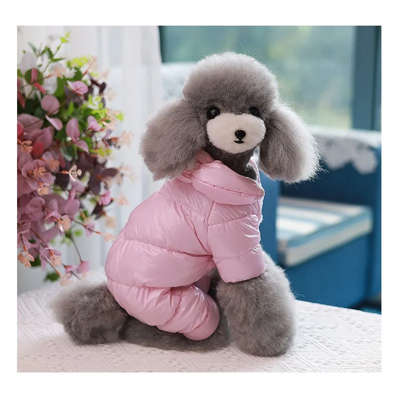 Winter Clothes for Dogs Quality Warm Dog Parkas Down Coats Dog Jumpsuit Windproof Overalls Outfit XS S M L XL 2XL