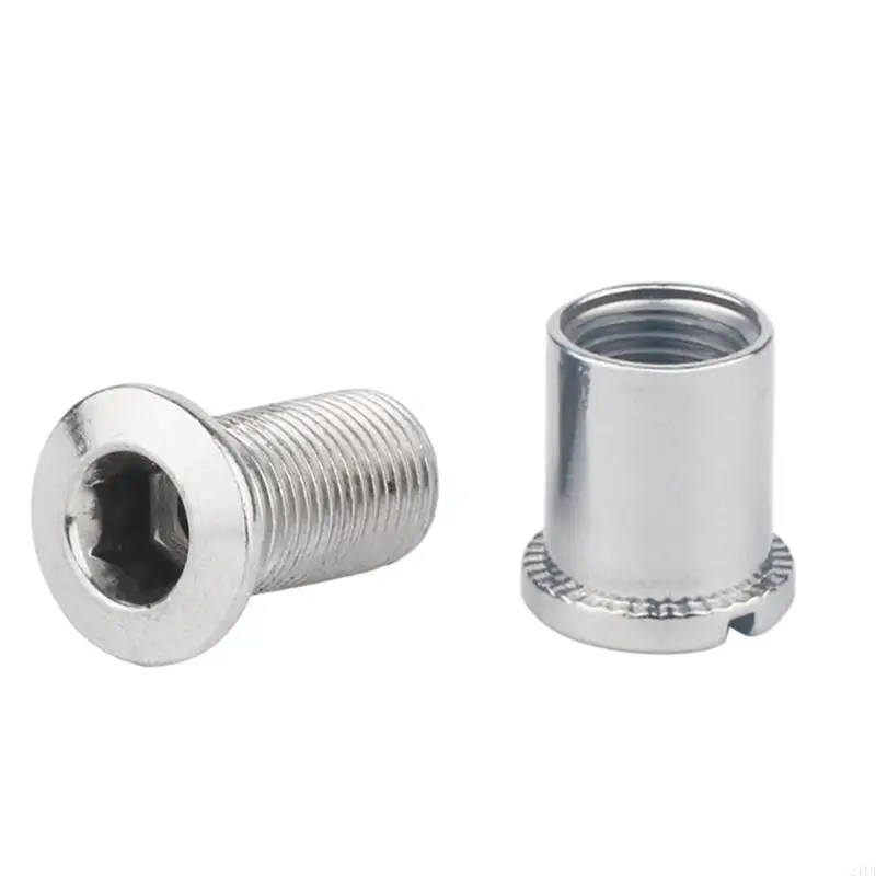 Bicycles Parts Bike 8'' Threaded Bolts for Single Double Triple Bike Chainring 