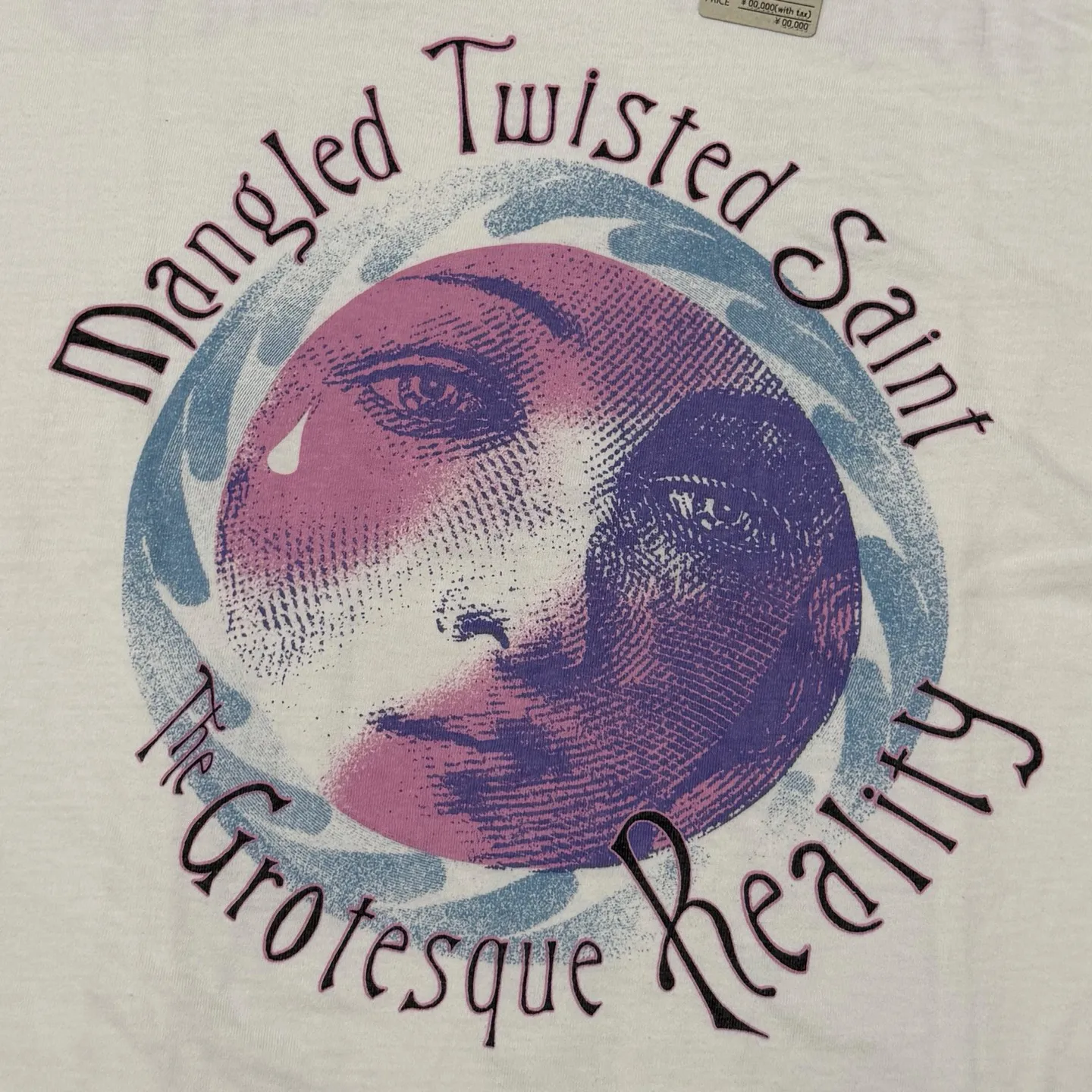 2026ss Saint High Quality Mary Printed Women Men T shirt Oversized Men Casual T shirt Summer Style