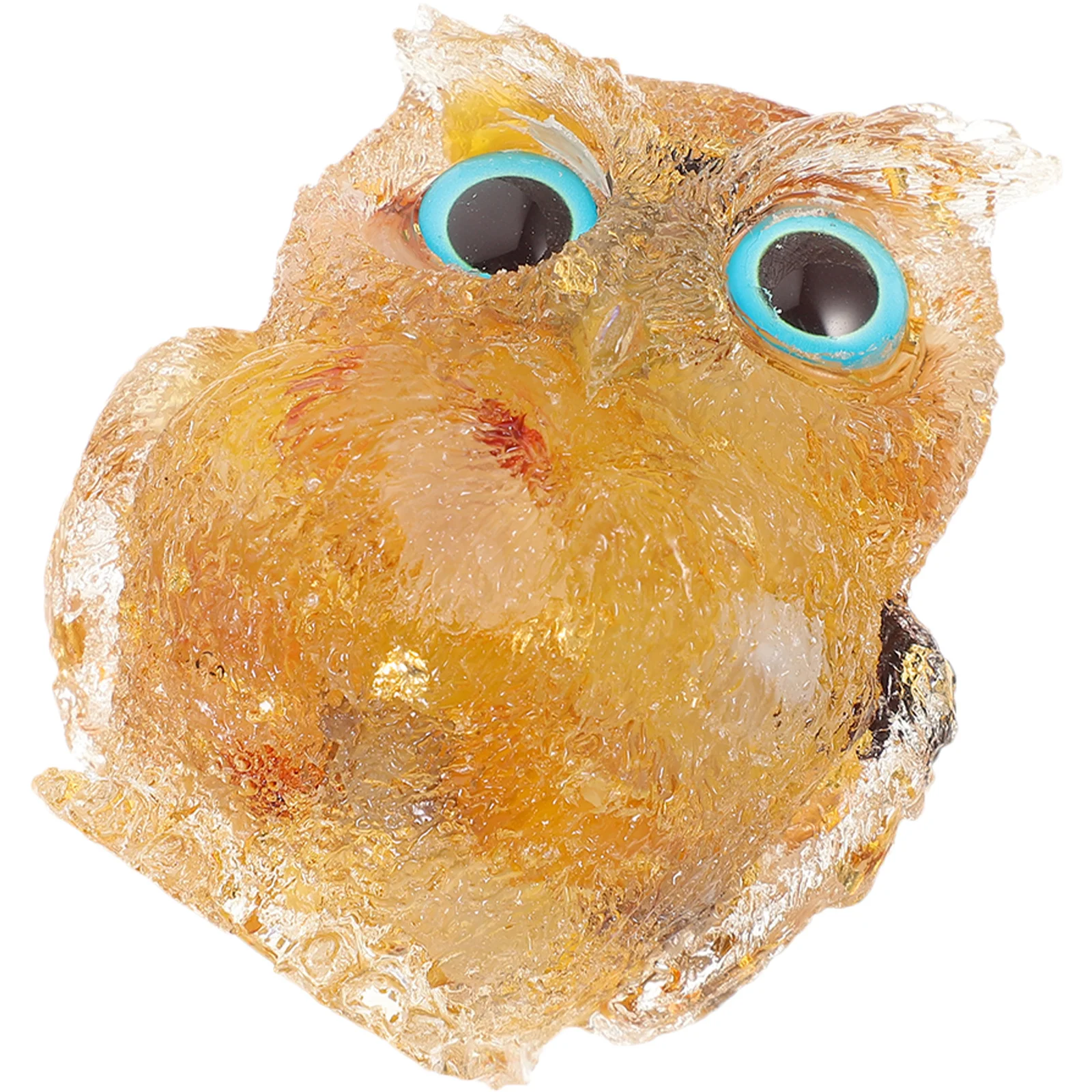 

Desktop Decor Office Owl Statue for Home Decoration Decorations Figure Crystal Figurine