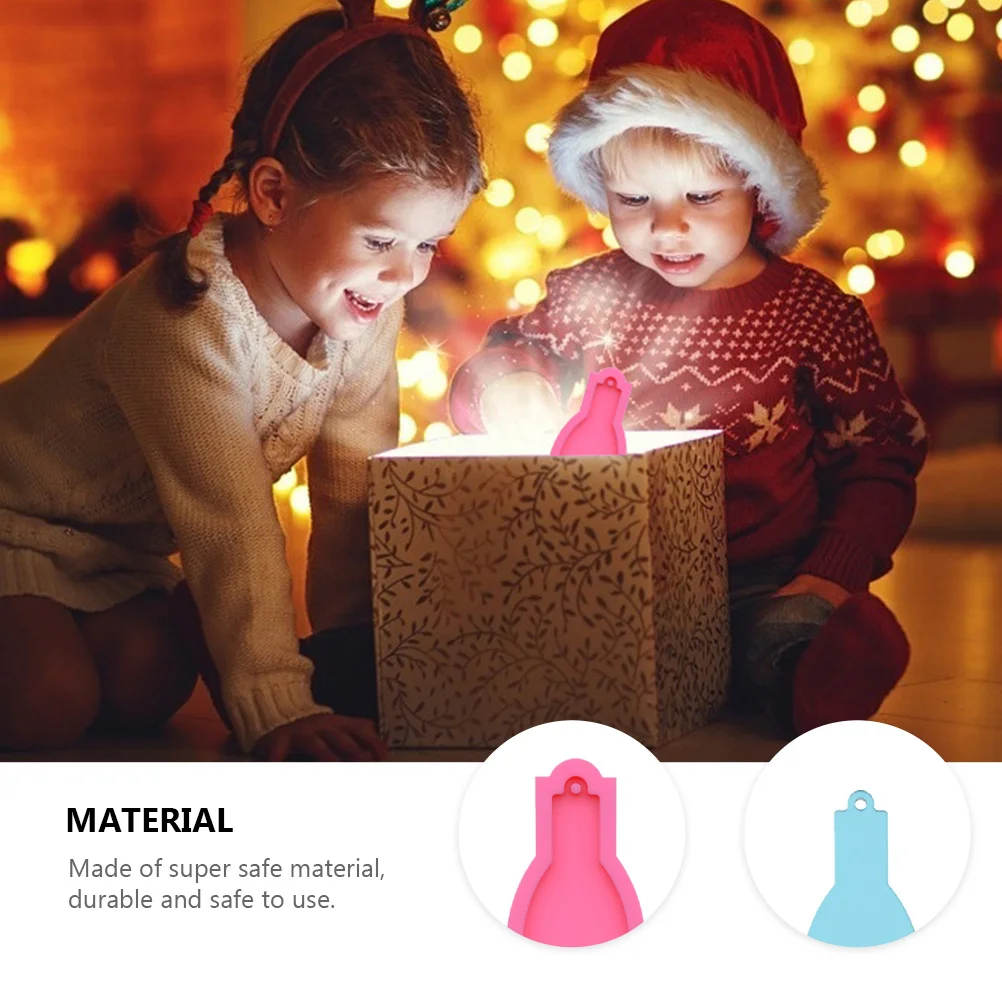 

Light Bulb Keychain Mold Premium Material Suitable for DIY Chocolate Craft Reusable Dessert Mold Decoration