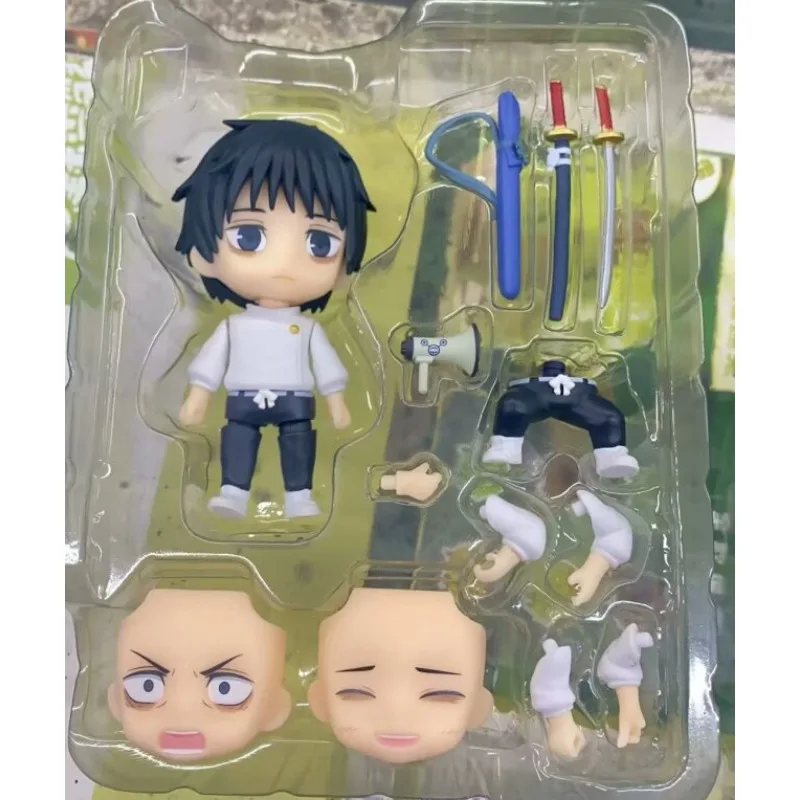 New 10cm Jujutsu Kaisen Nendoroid #1766 Theatrical Version Otoko Yuta Figure Q version with interchangeable face ornaments