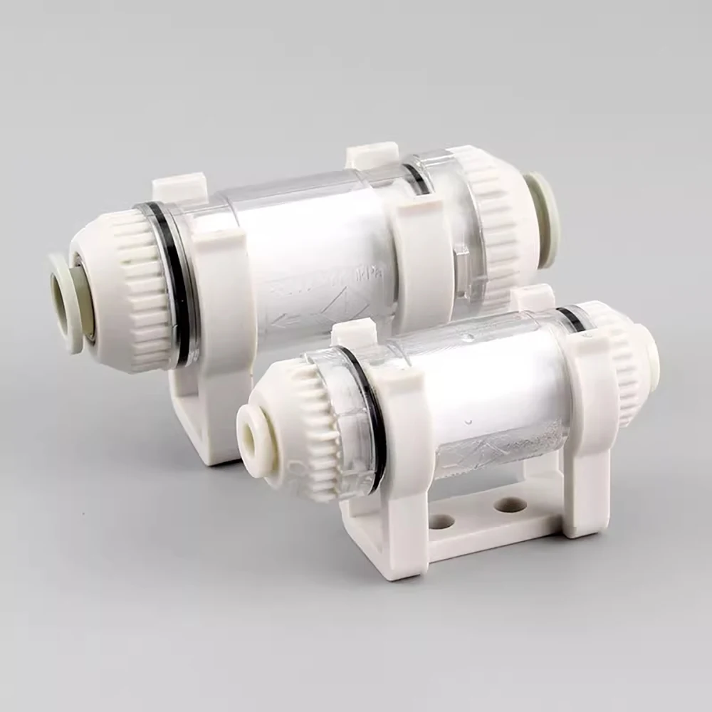 

ZFC Pipeline Pneumatic Vacuum Filter In Line Removable Fiber Element For Air Suction Cup ZFC100-04B 100-06B 200-06B 200-08B