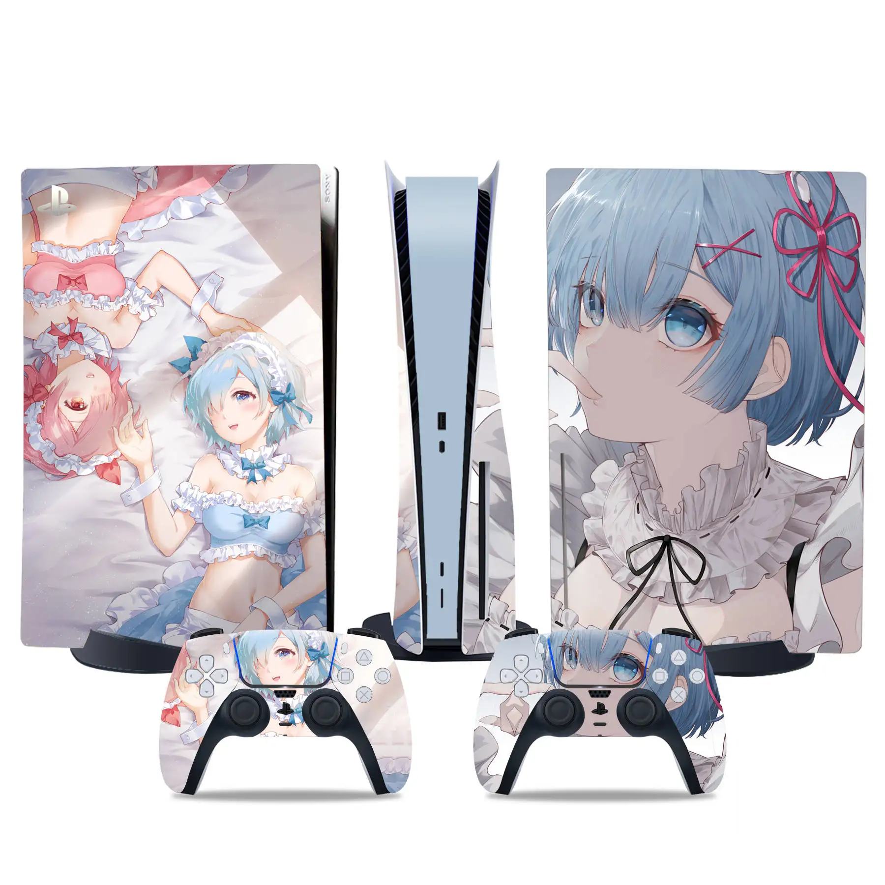 

Camo girls designs for PS5 Disk Skin Sticker Cover Protector Vinyl Sticker For PS5 disk Console and 2 Controller Skin sticker