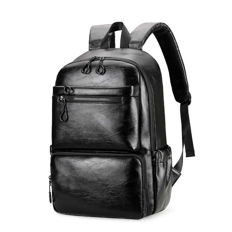 

PU Travel Backpack Large Men Women Business Trip Commuting Sport Shoulder Bag Laptop College Student Schoolbag Duffel Rucksack