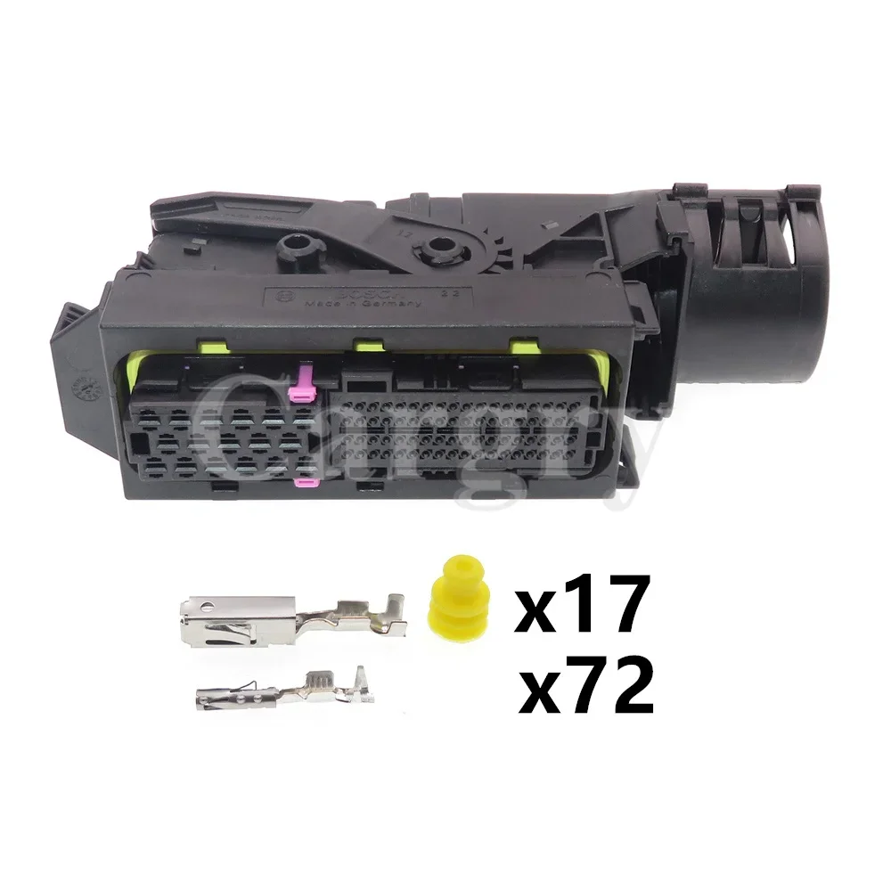 

1 Set 89P 1928404195 1928404196 504122542 Car Engine Transmission Plug AC Assembly EDC7 Common Rail ECU Adapter PC Board Socket