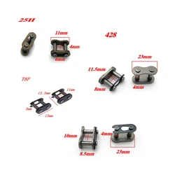 428/420/25H T8F/415H Chain Buckle Ring Link Motorcycle Heavy Chain Connecting Connector Master Joint Link With O-Ring Chain Lock