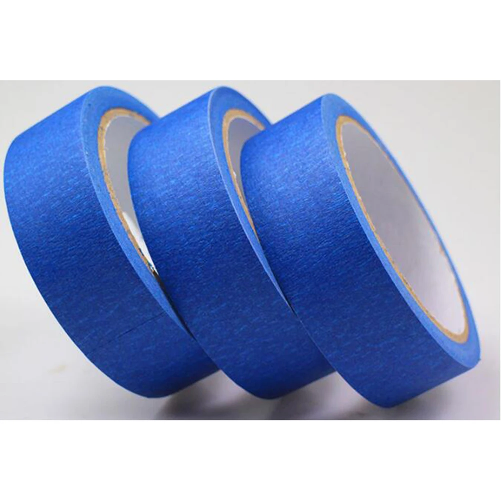 36 مللي متر × 30 متر شريطٌ لاصق أزرق للطابعة ثلاثية الأبعاد سهلة القطع إزالة نظيفة واسعة الرسامين الشريط البلاستيك خيوط التصاق أداة للحرف اليدوية