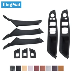 RHD kierownica z prawej strony sterownik wewnętrznego drzwiowego Panel z przełącznikiem szyb uchwyt do holowania 7 sztuk zestaw dla BMW F10 F11 F18 520 523 525 528 530