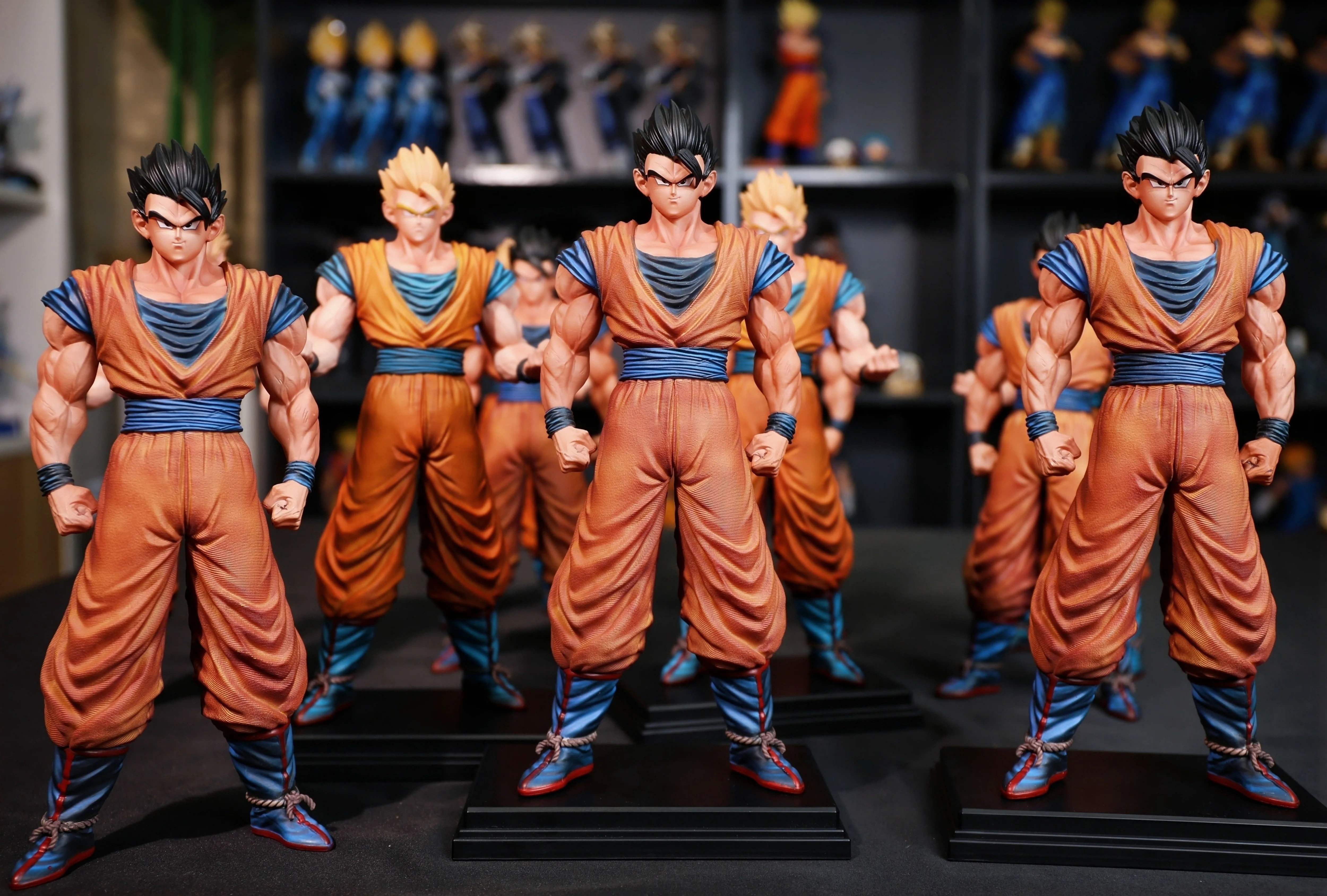 IN VOORRAAD CT Standbeeld Dragon Ball 30 cm Ultieme Gohan Anime Figuur Geel Haar Action Collectable Model Standbeeld Ornamenten Speelgoed Geschenken