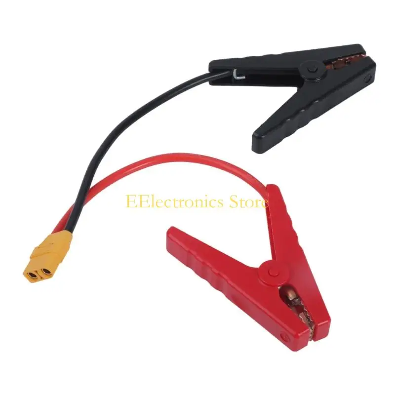 B03C XT90 Female To Clip Power Cable 10AWG High Current Flexible for Model Systems