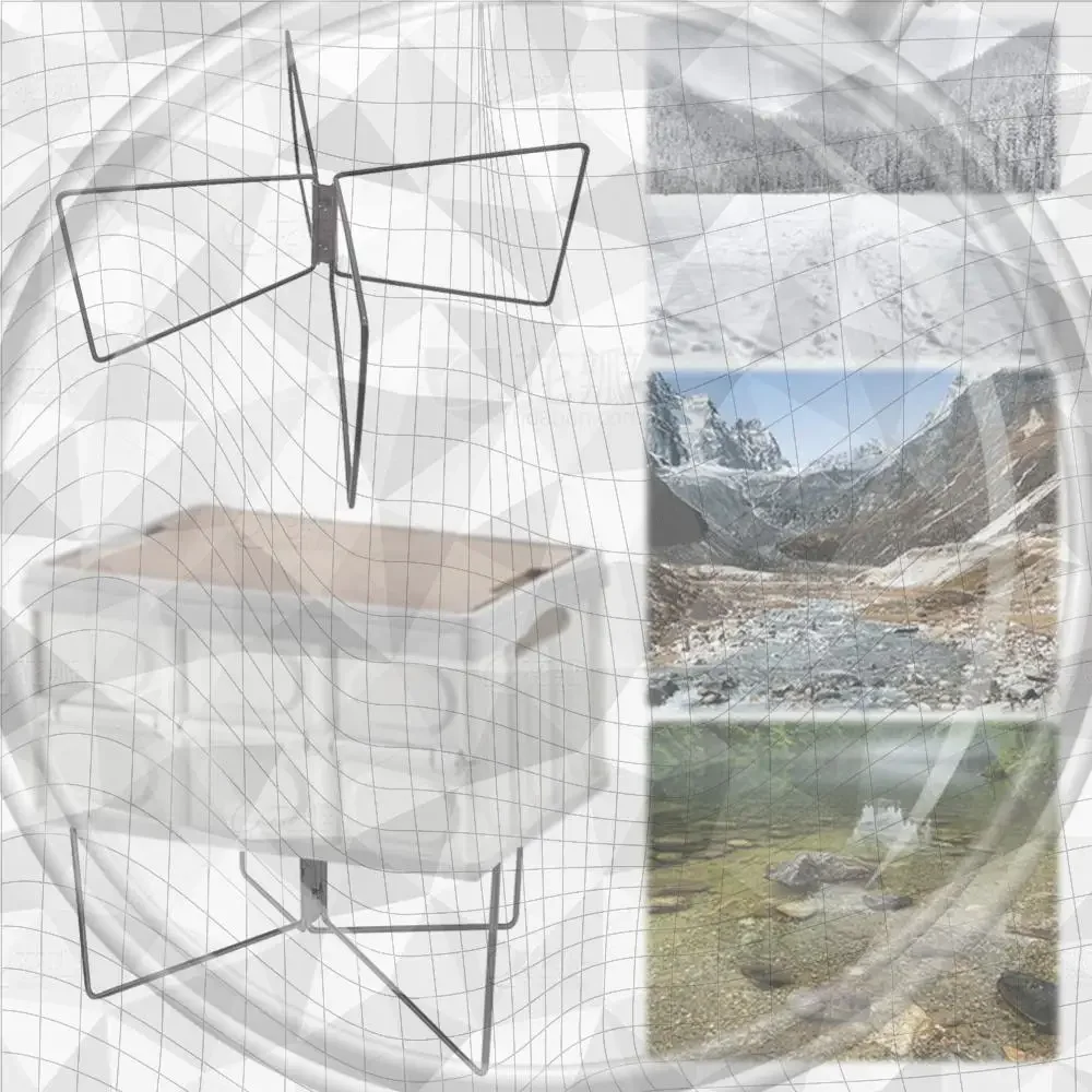 

Camping Foldable Metal Stand Stainless Steel Aluminum Alloy Box Stand Organizer Box Folding Stand for Outdoor Picnic Fishing